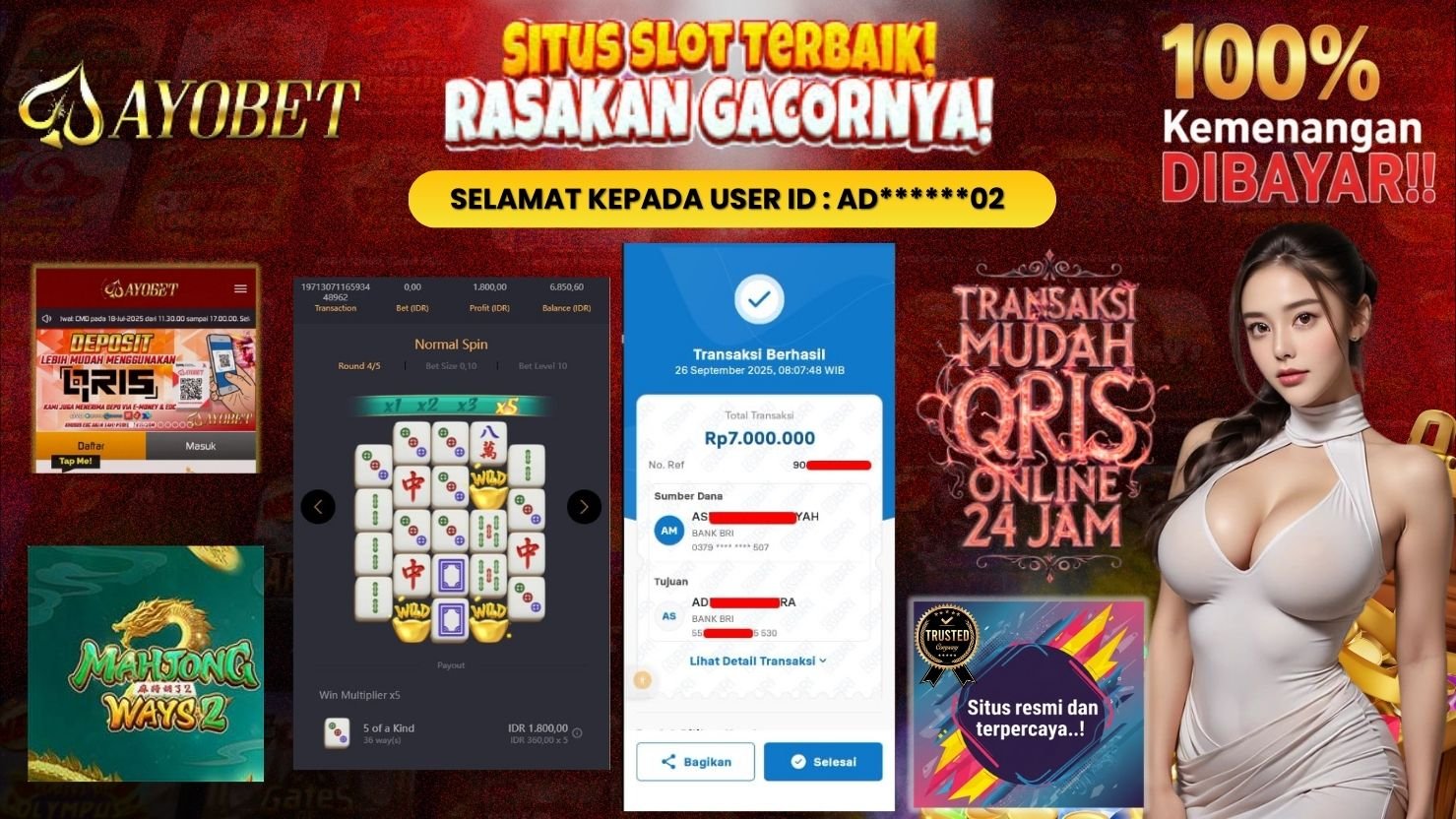 AYOBET JACKPOT SLOT MAHJONG WAYS 2
